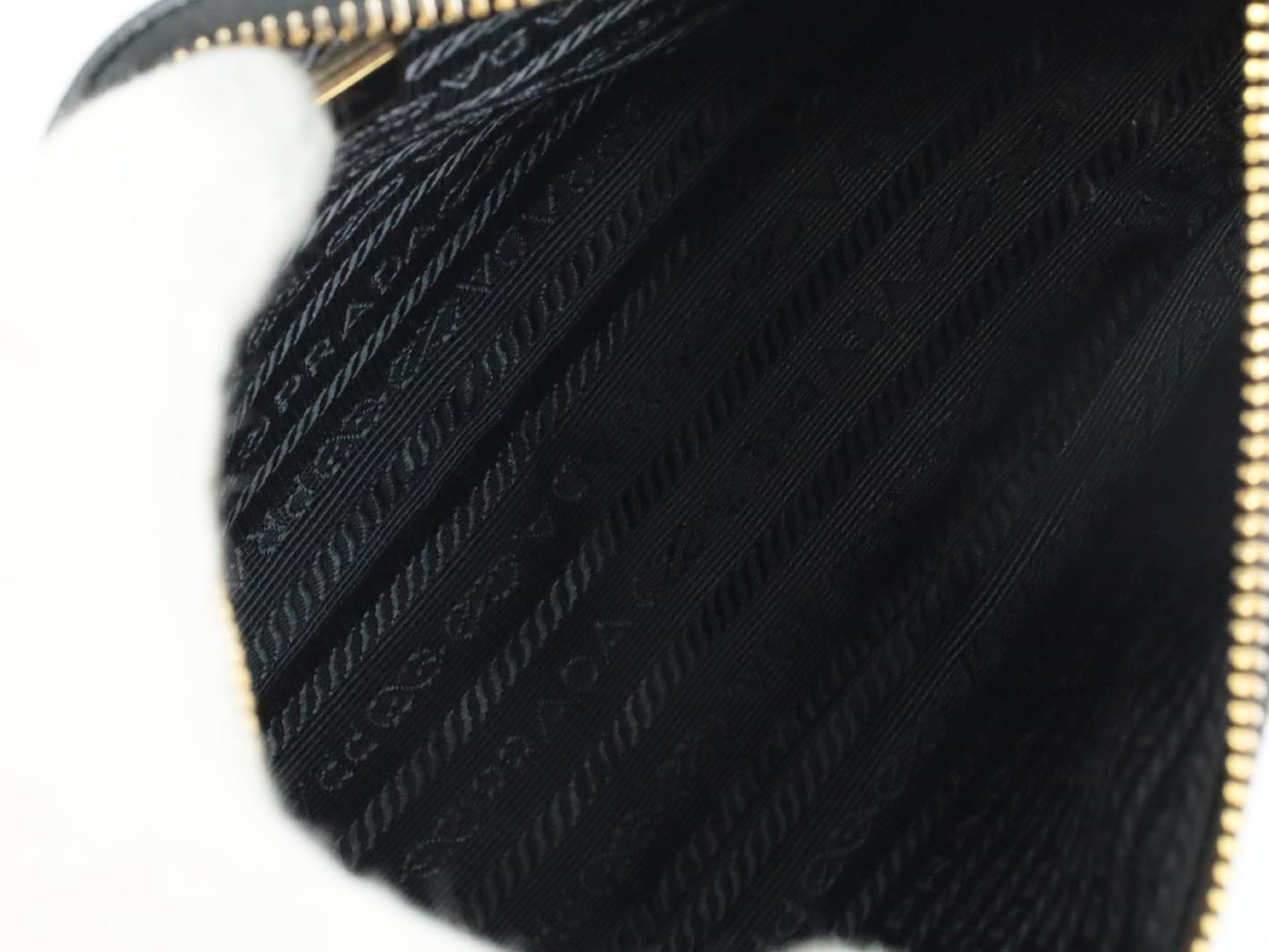 PRADA Saffiano Leather Shoulder Bag 1BH204
