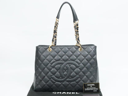 CHANEL Caviar Skin GST Caviar Skin Shoulder Bag