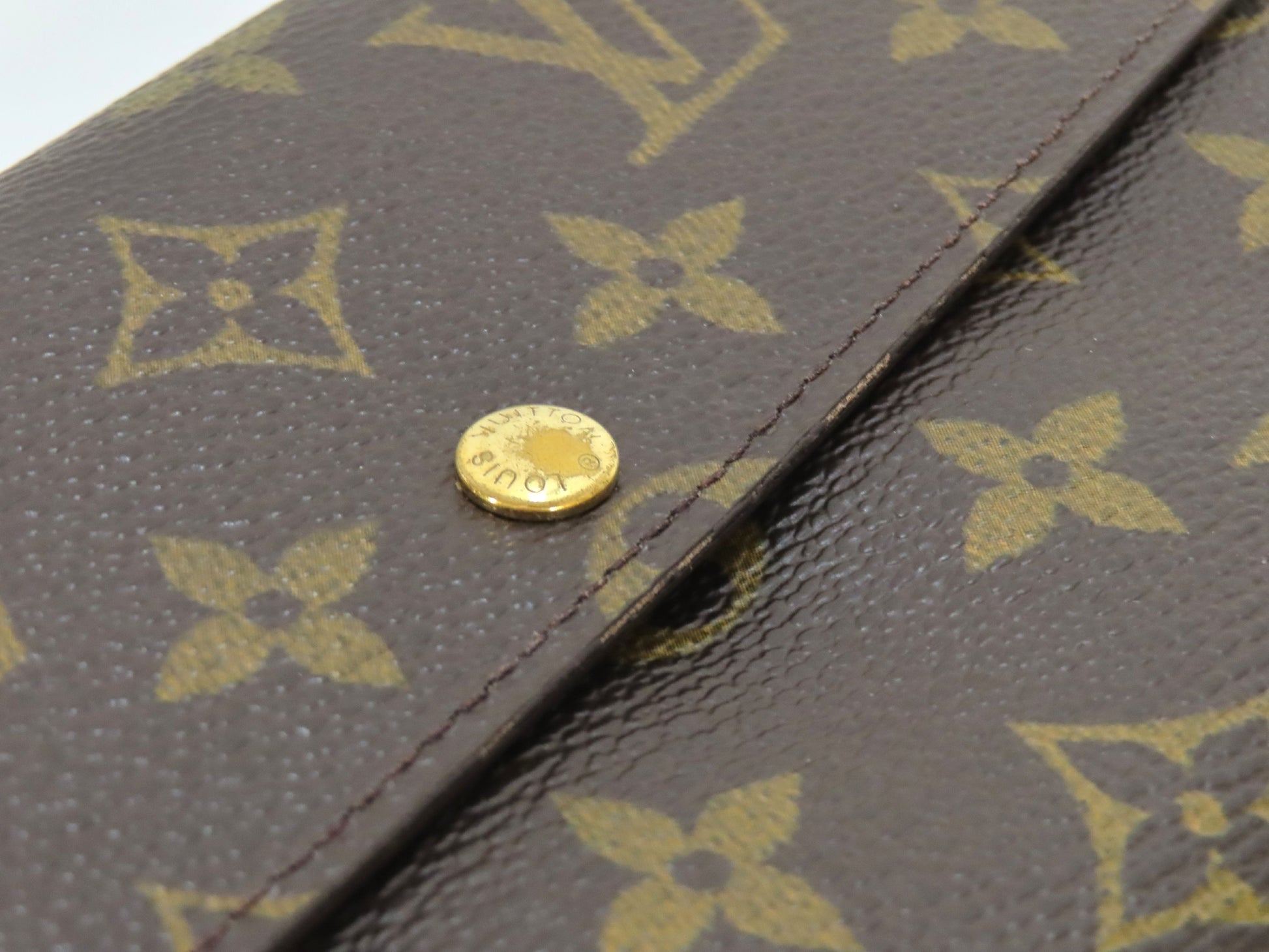 LOUIS VUITTON Monogram LV Monogram Pochette Mort Monet Credit M61726 MB0034 Wallet