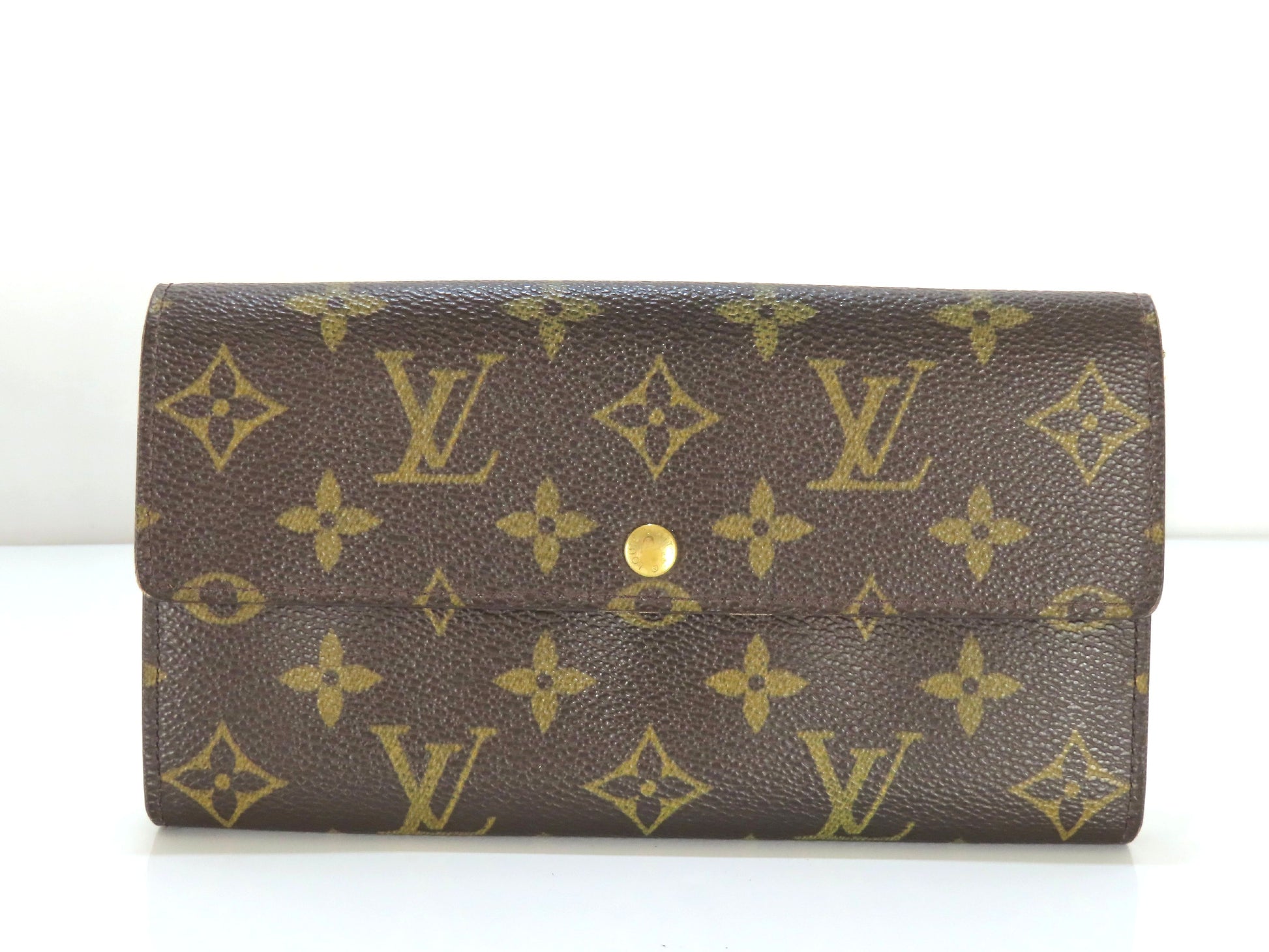 LOUIS VUITTON Monogram LV Monogram Pochette Mort Monet Credit M61726 MB0034 Wallet