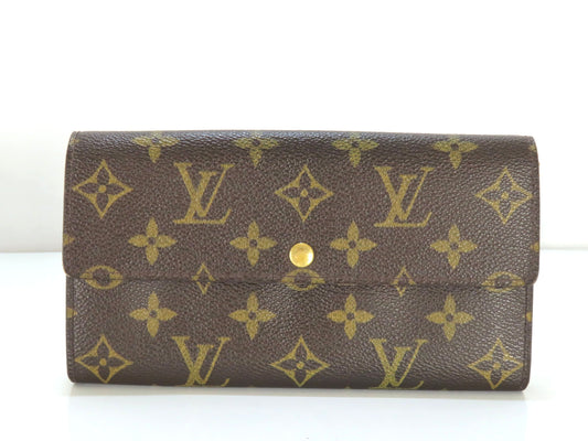 LOUIS VUITTON Monogram LV Monogram Pochette Mort Monet Credit M61726 MB0034 Wallet