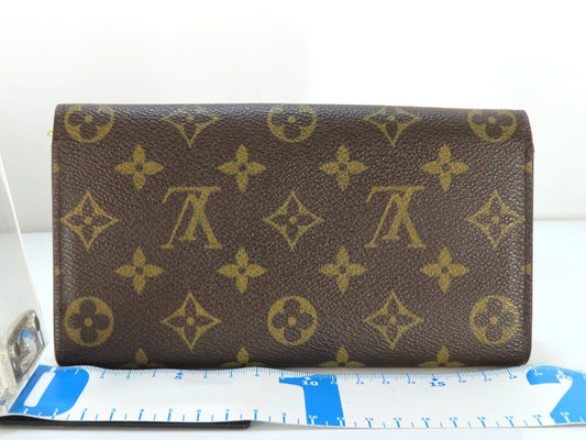 LOUIS VUITTON Monogram LV Monogram Pochette Mort Monet Credit M61726 MB0034 Wallet