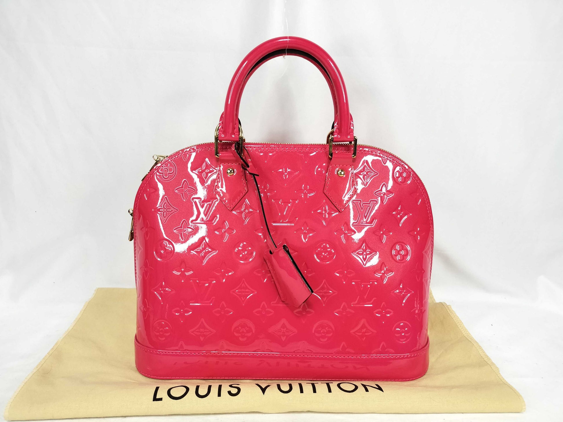 LOUIS VUITTON M90974 Vernis LV Vernis Alma PM M90974 FL1146 Handbag