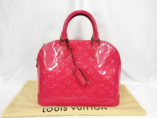 LOUIS VUITTON M90974 Vernis LV Vernis Alma PM M90974 FL1146 Handbag