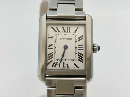 Cartier Tank Solo SM W5200013 3170 706133AX Quartz Women's Watch