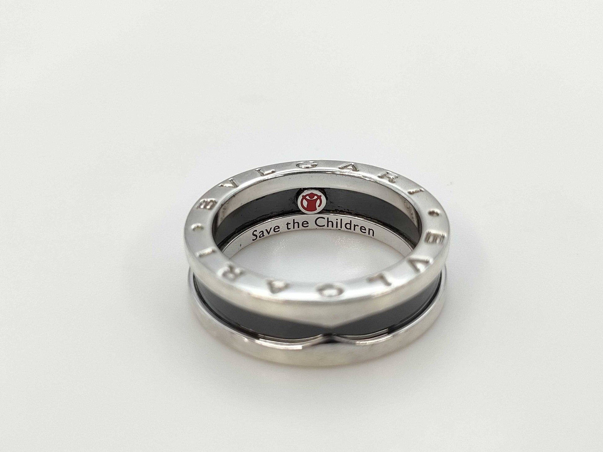 BVLGARI B-ZERO1 Ring, Save the Children, Ag925, 6.4g, #56