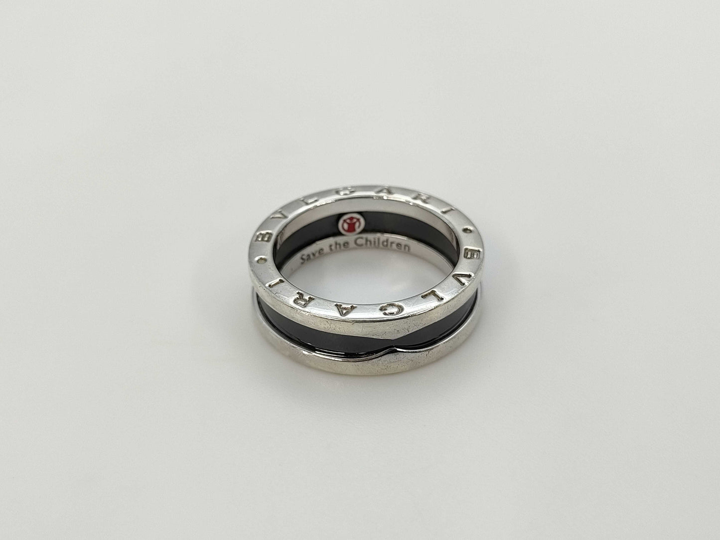 BVLGARI B-ZERO1 Ring, Save the Children, Ag925, 6.4g, #56