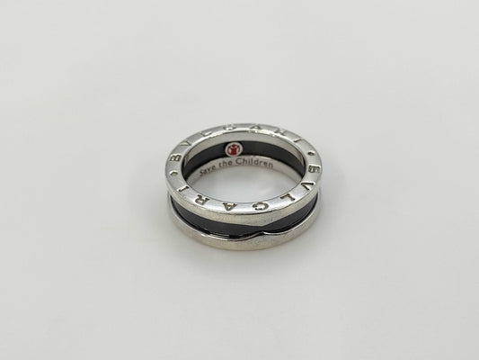 BVLGARI B-ZERO1 Ring, Save the Children, Ag925, 6.4g, #56
