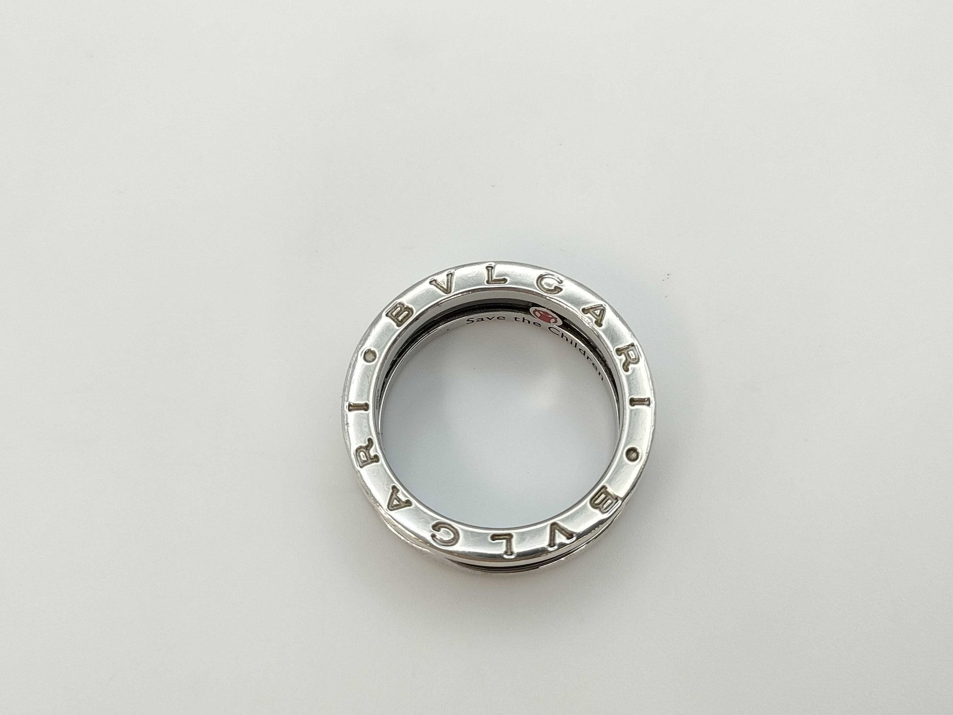 BVLGARI B-ZERO1 Ring, Save the Children, Ag925, 6.4g, #56