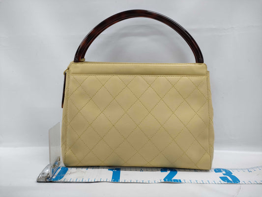 CHANEL Matelasse Tortoiseshell Handle Handbag
