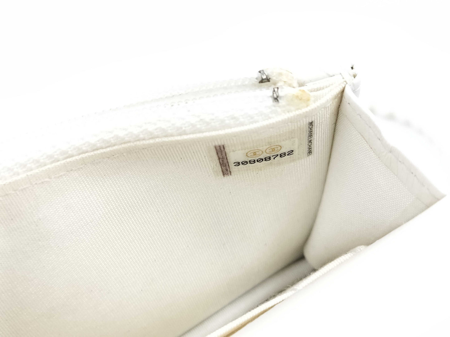 CHANEL Matelasse Pearl Lambskin Shoulder Bag, No. 30