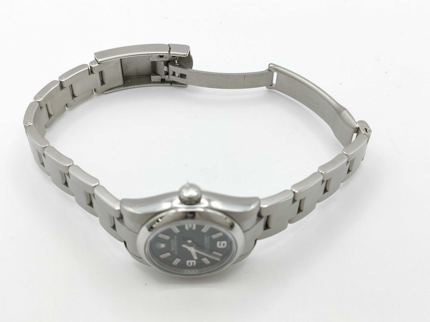 ROLEX 176200 706FV863 Black Dial Women's Watch