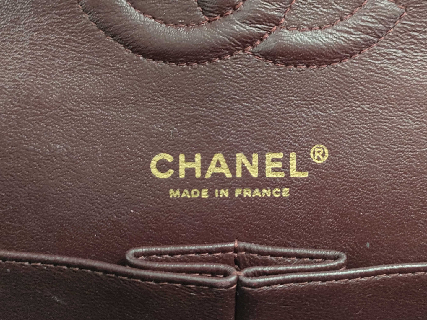 CHANEL Double Flap Matelasse Shoulder Bag with Seal