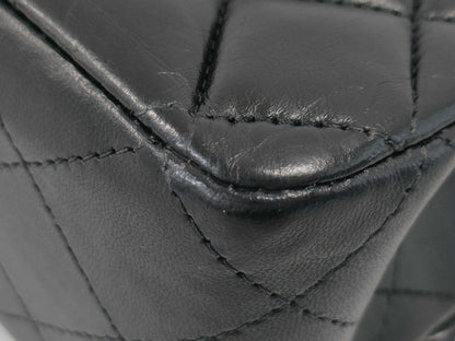CHANEL Double Flap Matelasse Shoulder Bag with Seal