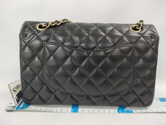 CHANEL Double Flap Matelasse Shoulder Bag with Seal