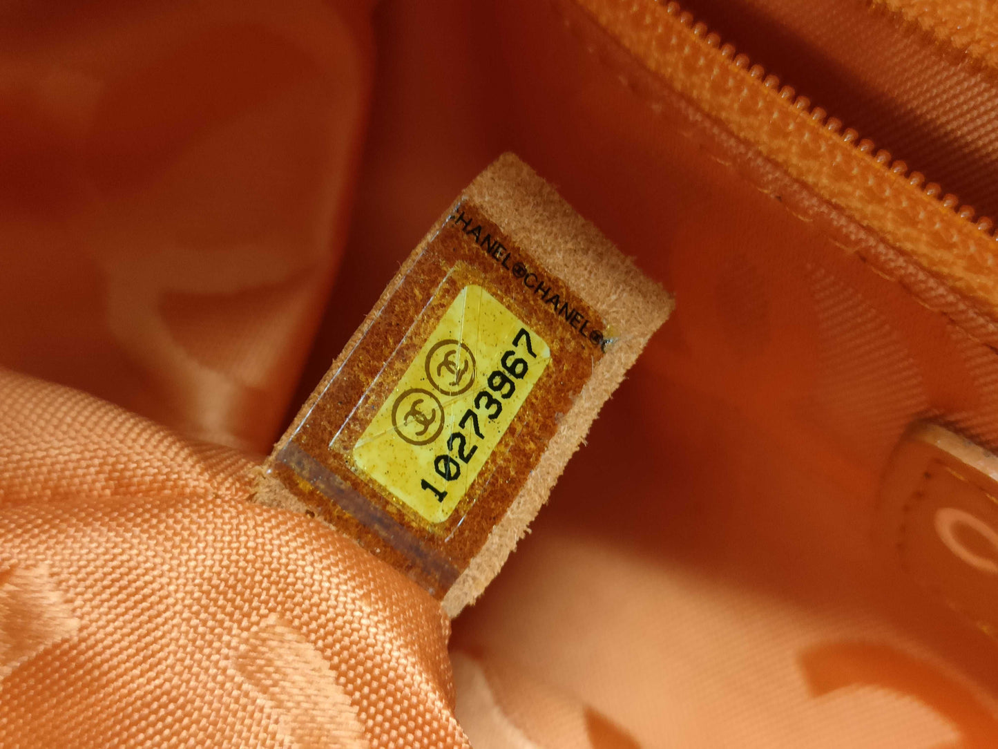 CHANEL Cambon Cambon Line Matelasse Mini Bowling Bag Beige Sticker and Card Included Tote Bag
