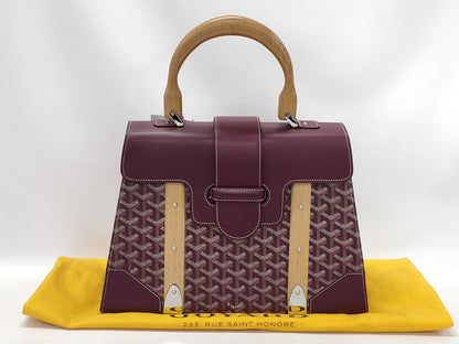 GOYARD Saigon GM Purple Handbag