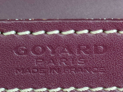 GOYARD Saigon GM Purple Handbag