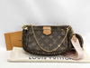 LOUIS VUITTON Monogram Multipochette Accessoires M44840 RFID Verified Shoulder Bag