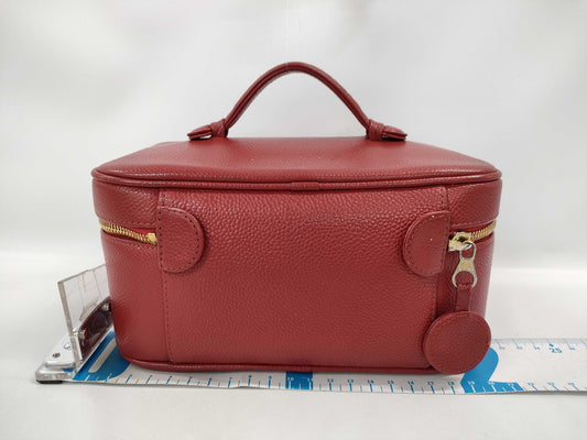 CHANEL Coco Mark Caviar Skin Vanity Bag