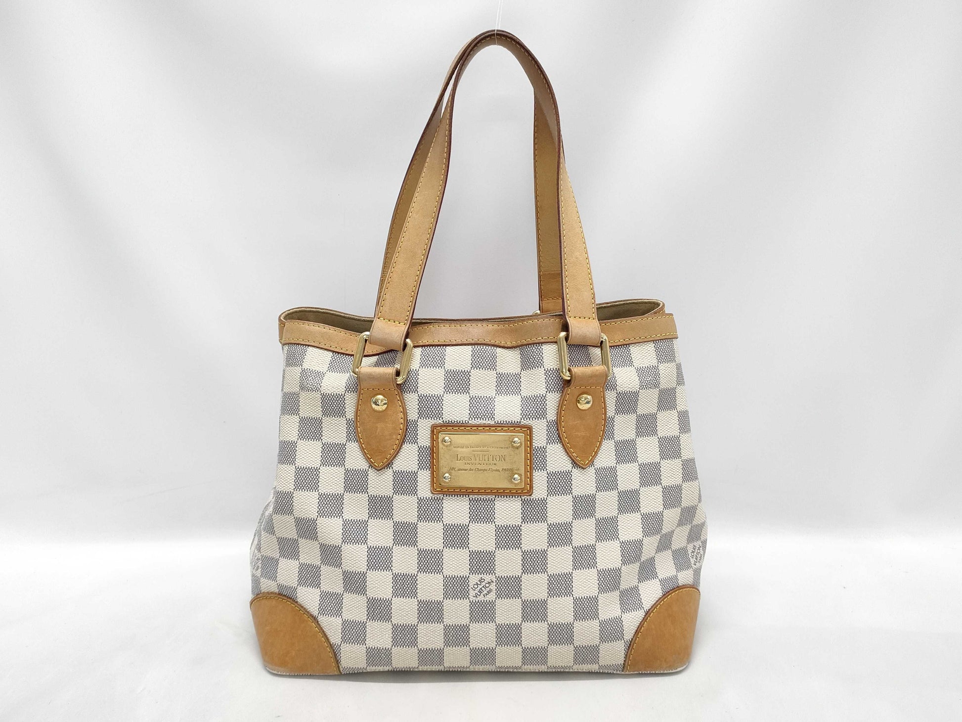 LOUIS VUITTON Azur Hampstead PM N51207 CA2110 Tote Bag
