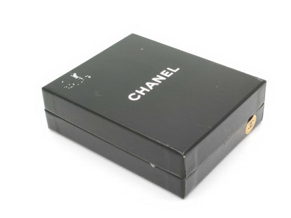 CHANEL Birdcage Earrings with Coco Mark Engraving