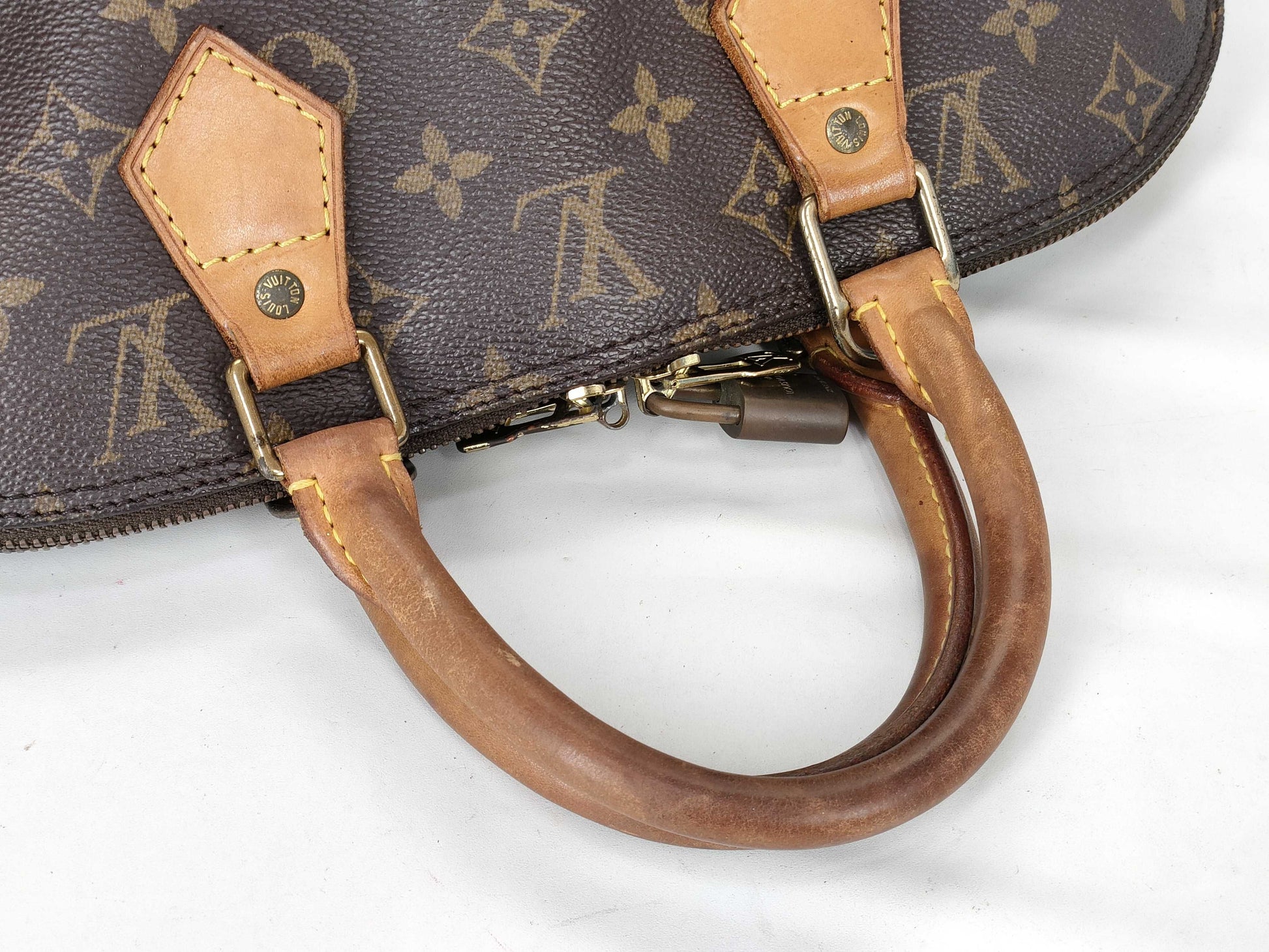 LOUIS VUITTON M 51130 Monogram Louis Vuitton M51130 Handbag Alma PM BA0965 Monogram Handbag