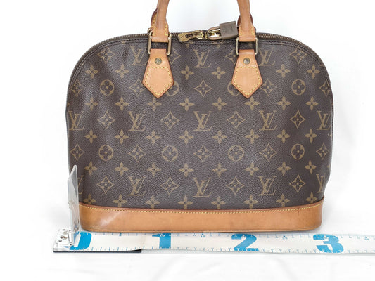 LOUIS VUITTON M 51130 Monogram Louis Vuitton M51130 Handbag Alma PM BA0965 Monogram Handbag