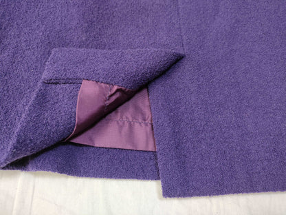 CELINE Suit Set, Wool Jacket and Skirt, Size 40, Purple, Other Apparel