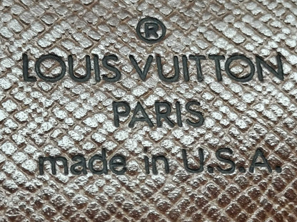 LOUIS VUITTON Monogram Louis Vuitton M61652 Bifold Wallet Porte Monnaie Pied Carte Credit SD0937 Monogram Wallet