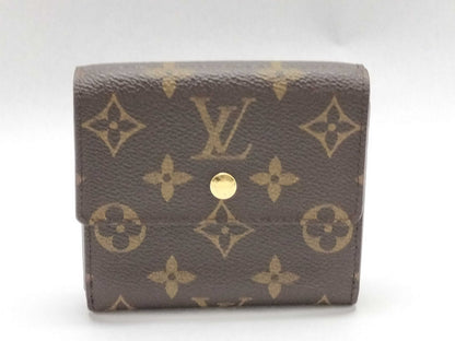 LOUIS VUITTON Monogram Louis Vuitton M61652 Bifold Wallet Porte Monnaie Pied Carte Credit SD0937 Monogram Wallet