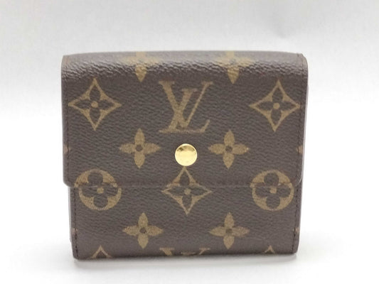 LOUIS VUITTON Monogram Louis Vuitton M61652 Bifold Wallet Porte Monnaie Pied Carte Credit SD0937 Monogram Wallet