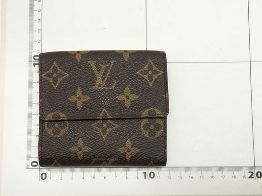 LOUIS VUITTON Monogram Louis Vuitton M61652 Bifold Wallet Porte Monnaie Pied Carte Credit SD0937 Monogram Wallet