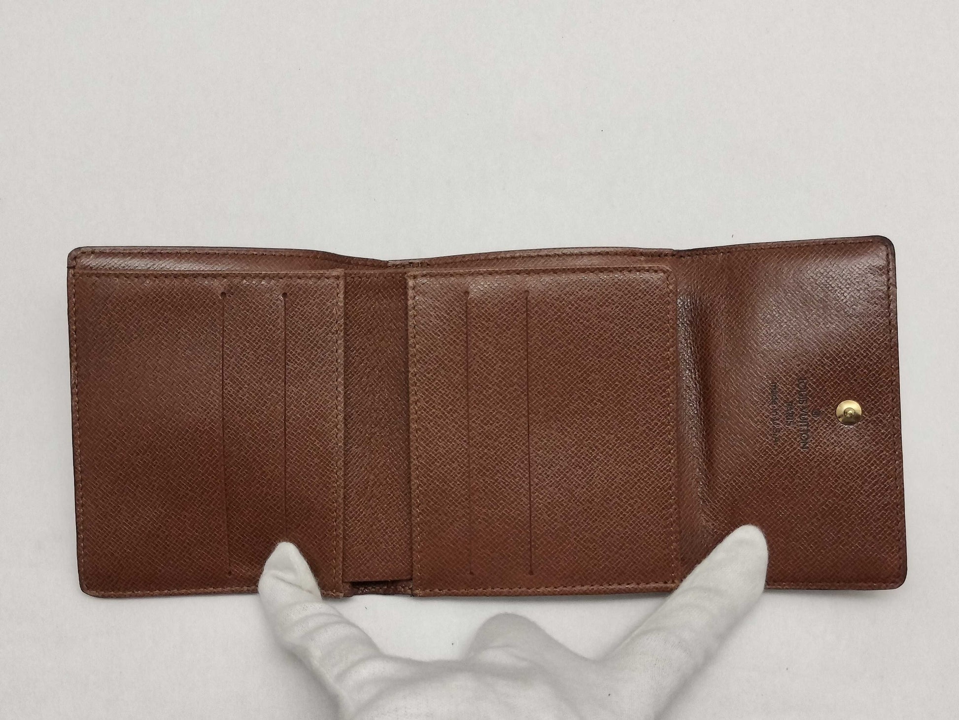 LOUIS VUITTON Monogram Louis Vuitton M61652 Bifold Wallet Porte Monnaie Pied Carte Credit SD0937 Monogram Wallet