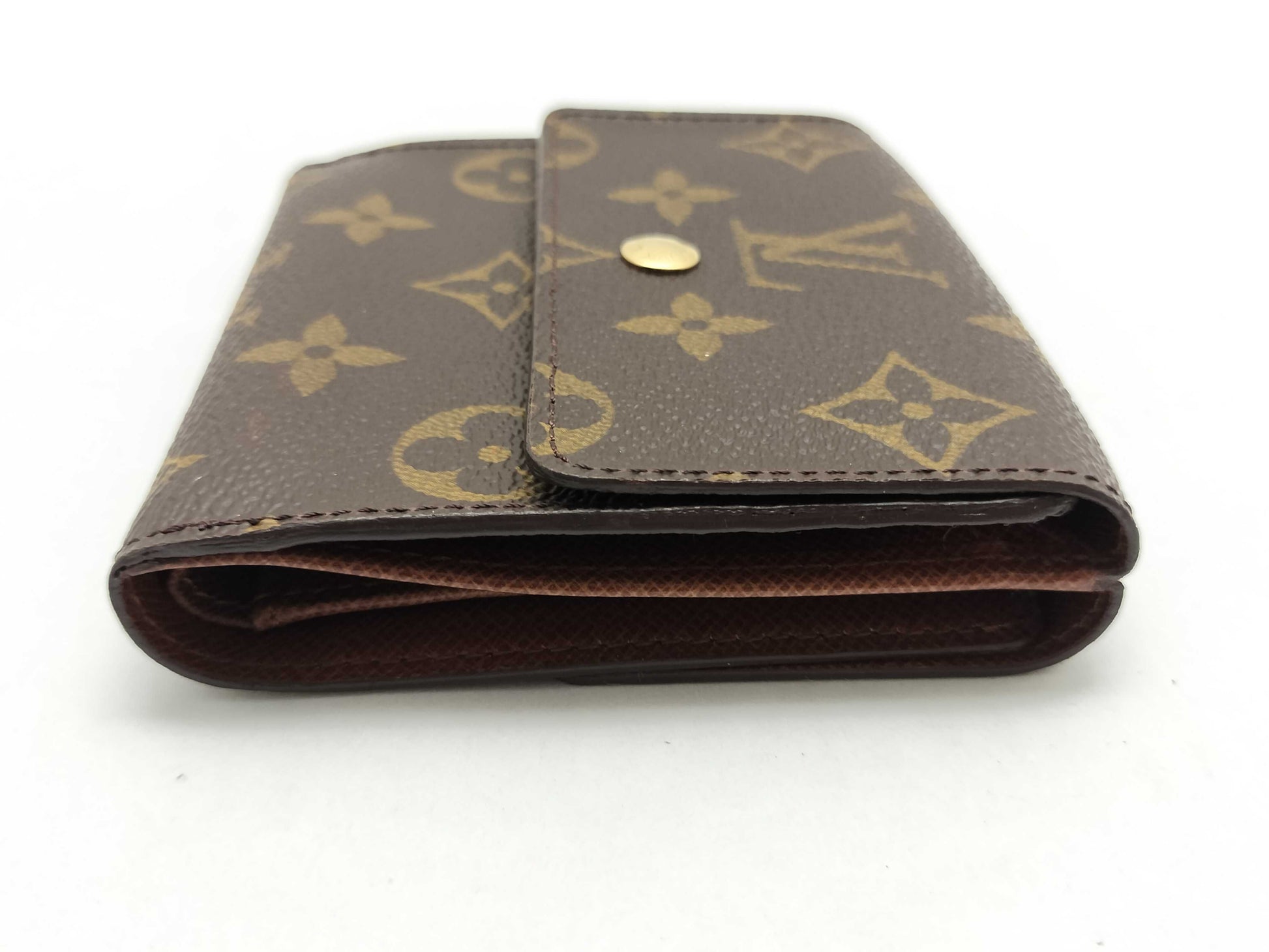 LOUIS VUITTON Monogram Louis Vuitton M61652 Bifold Wallet Porte Monnaie Pied Carte Credit SD0937 Monogram Wallet