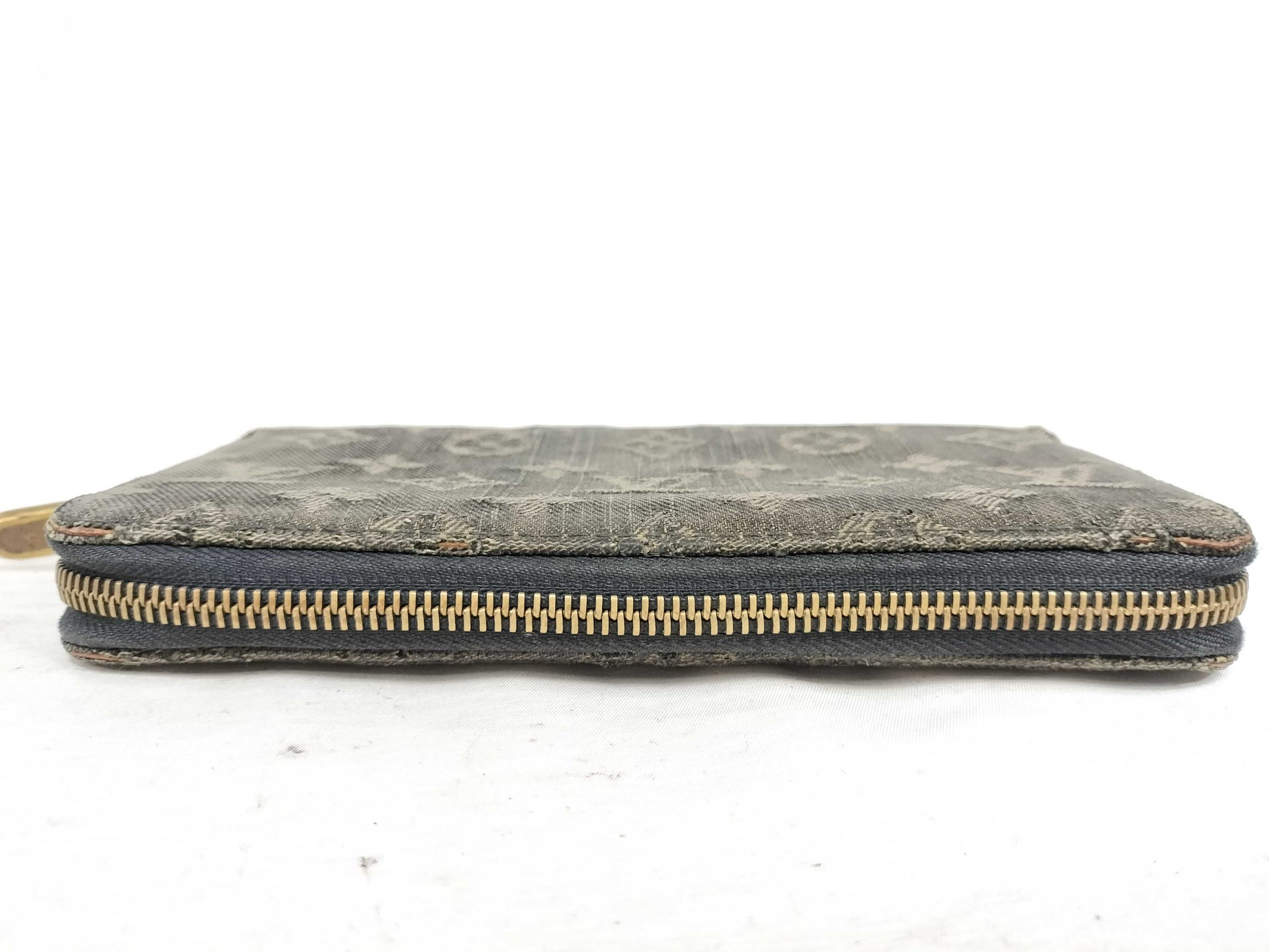 LOUIS VUITTON M95614 Monogram Denim Zippy Wallet Monogram Denim Wallet