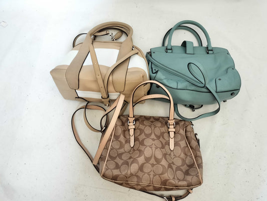 COACH Signature 3-Piece Handbag Set