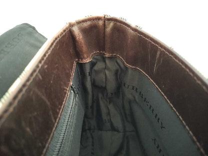 BURBERRY Check Shoulder Bag
