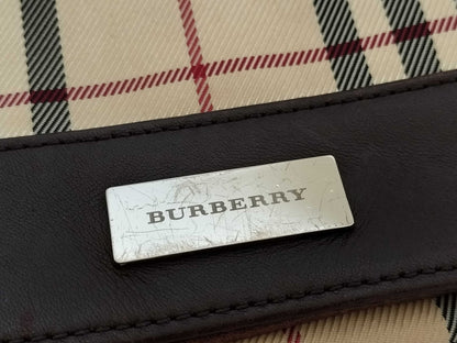BURBERRY Check Shoulder Bag