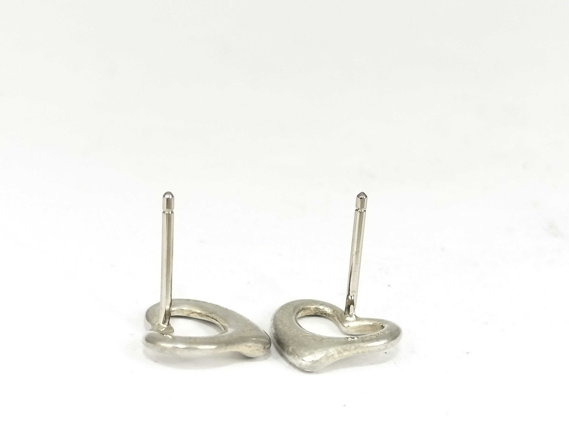 Tiffany & Co. Open Heart Earrings, 925