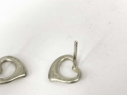 Tiffany & Co. Open Heart Earrings, 925