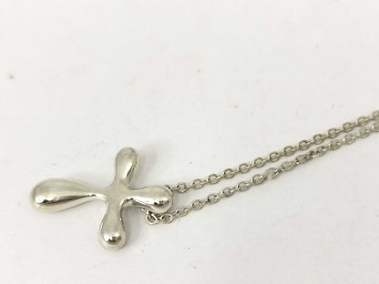 Tiffany & Co. Cross Motif Necklace Cross 925 Necklace