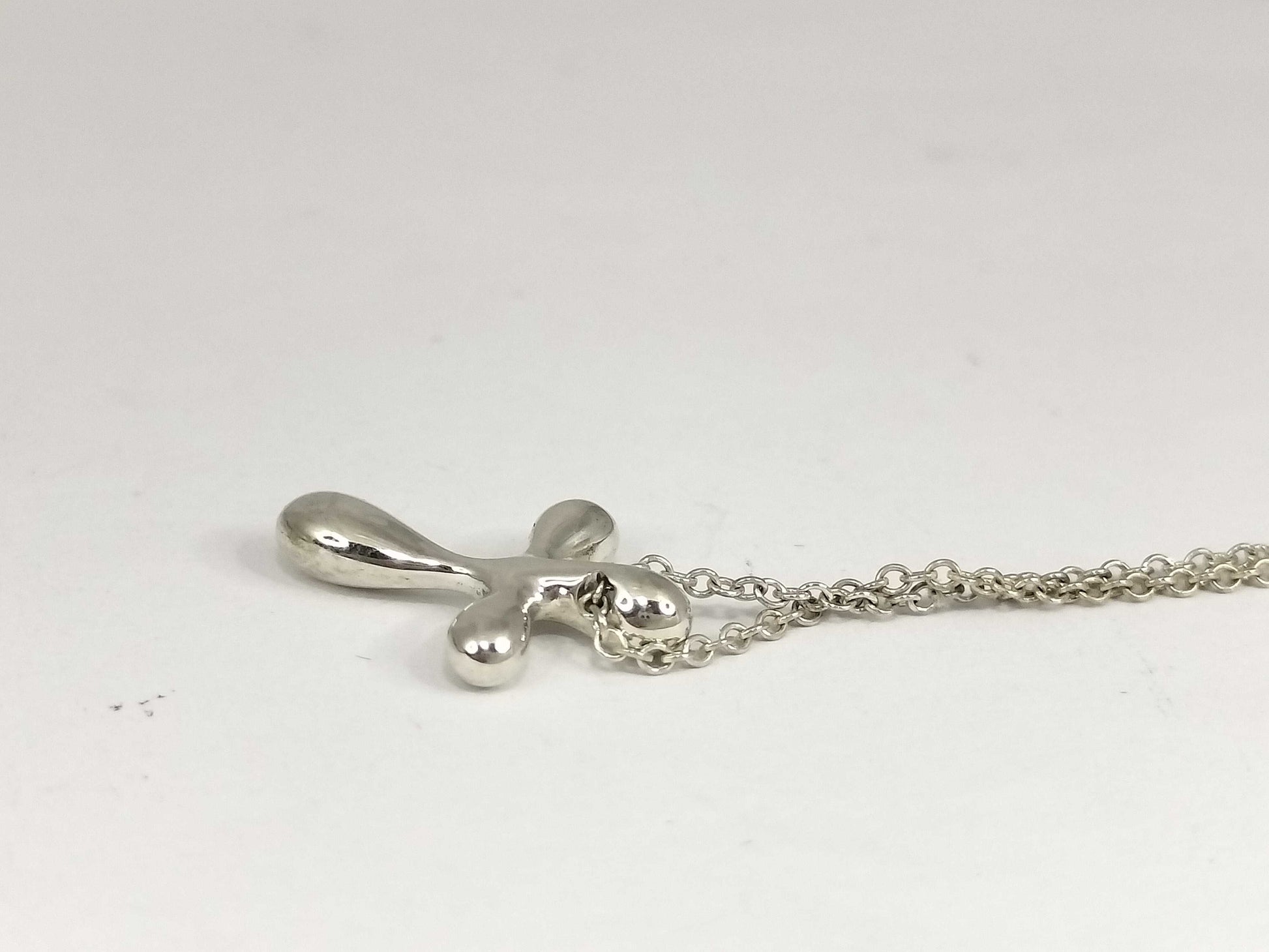 Tiffany & Co. Cross Motif Necklace Cross 925 Necklace