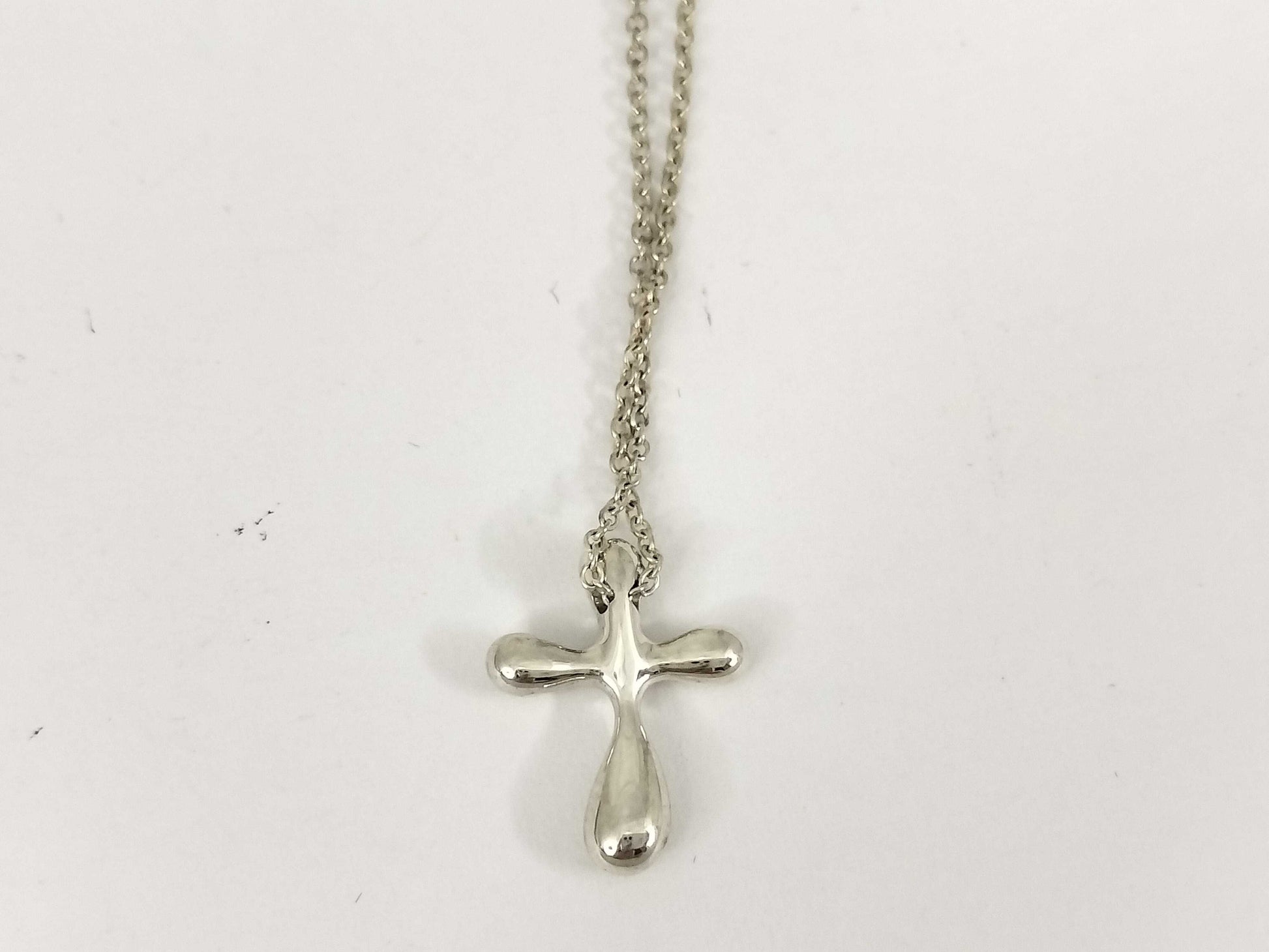 Tiffany & Co. Cross Motif Necklace Cross 925 Necklace