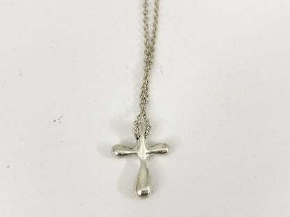 Tiffany & Co. Cross Motif Necklace Cross 925 Necklace