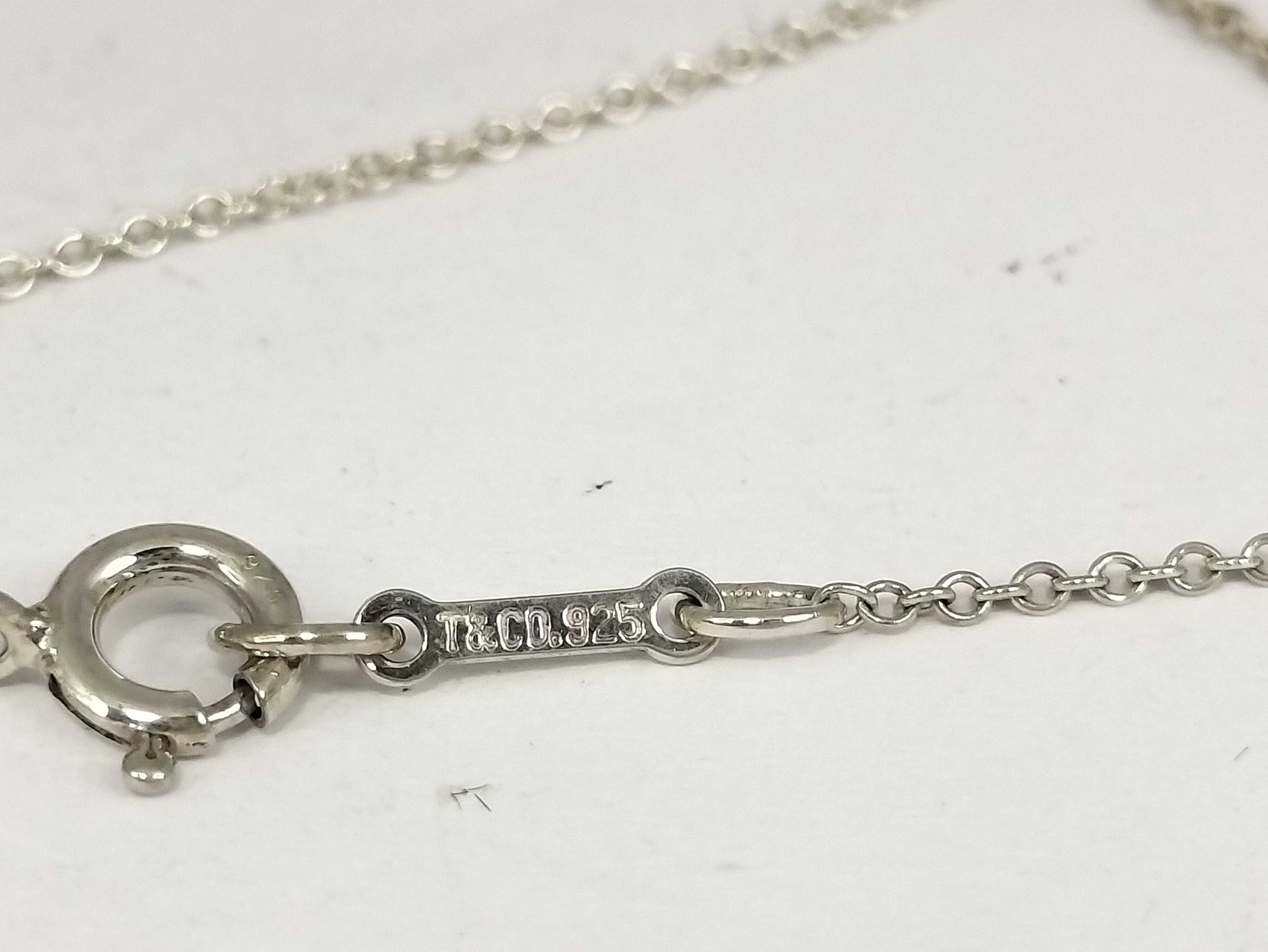 Tiffany & Co. Cross Motif Necklace Cross 925 Necklace