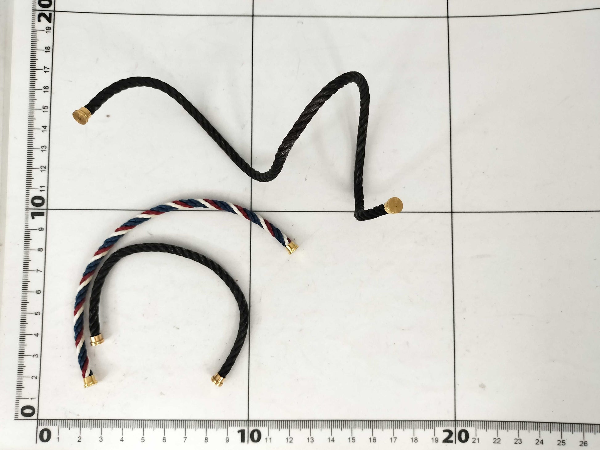 FRED Force 10 Replacement Cable Set of 3 Bracelets & Bangles