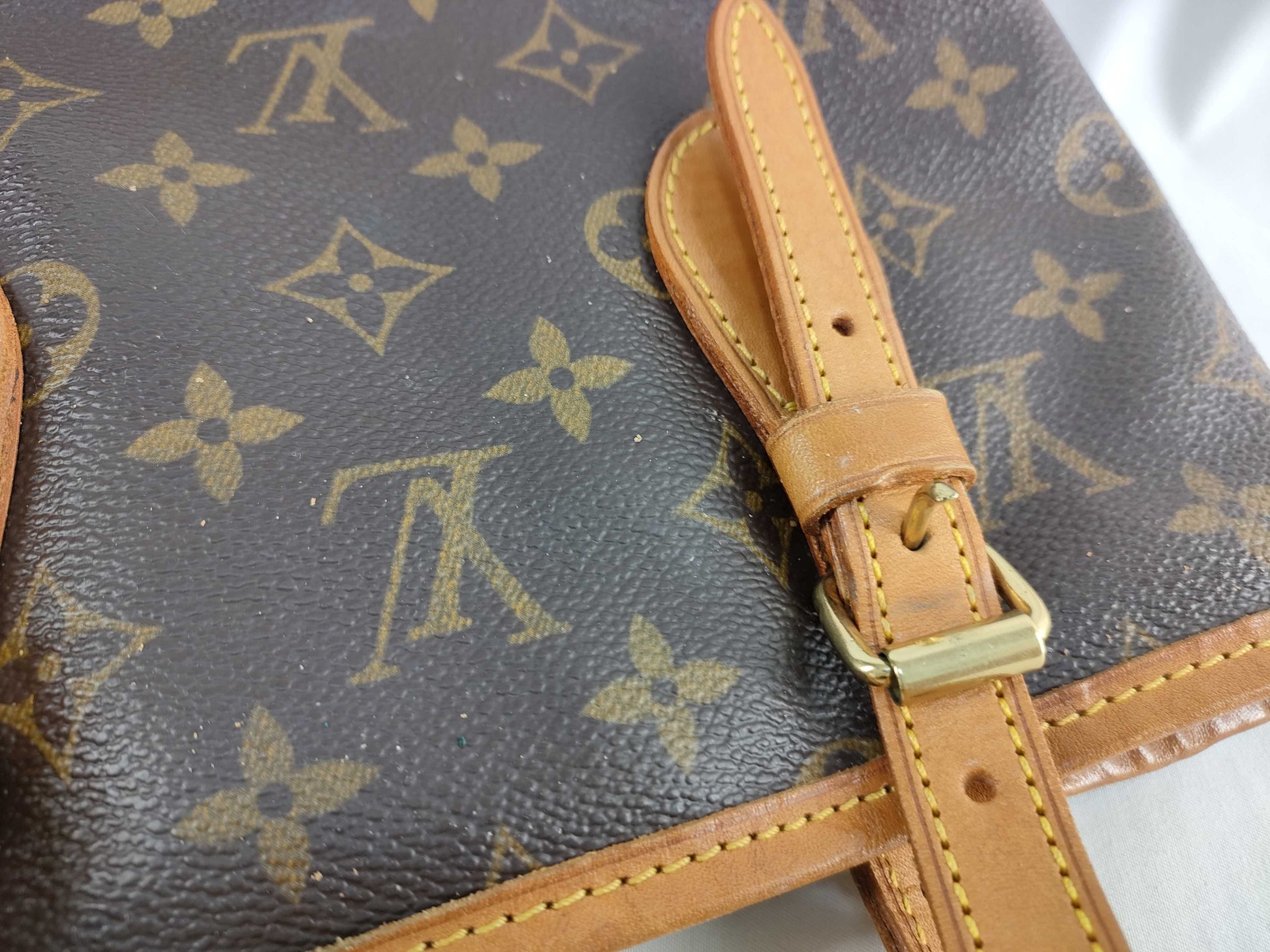 LOUIS VUITTON M42238 Monogram Bucket PM M42238 Monogram Handbag
