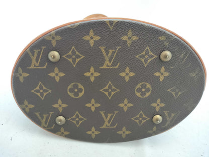 LOUIS VUITTON M42238 Monogram Bucket PM M42238 Monogram Tote Bag
