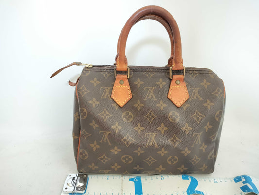LOUIS VUITTON M41528 Monogram Speedy 25 M41528 Monogram Handbag